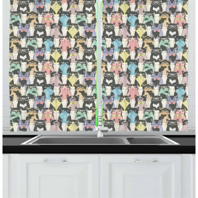 Tailored Kitchen Curtain