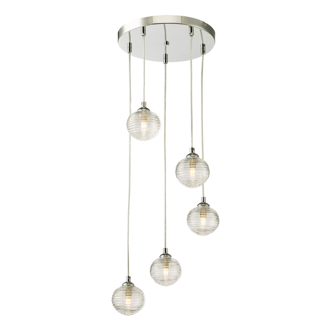 5 - Light Polished Chrome Pendant