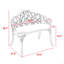 Mobilier d'extérieur en aluminium coulé pour l'extérieur