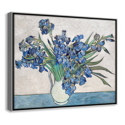 Imprimé iris bleu par Vincent Van Gogh