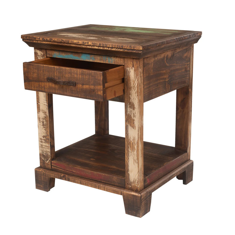 Table de chevet 1 tiroir Freelon