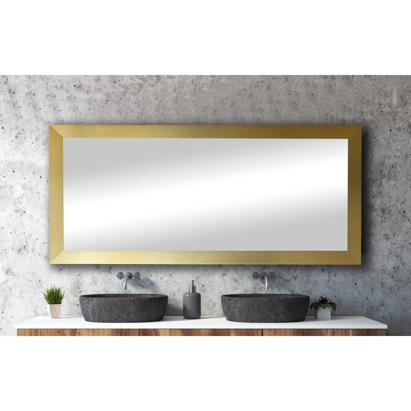 Mirror, 33" x 40", Gold