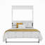 Grand lit escamotable en bois massif Johnniemae-1168875452