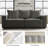 Paavo 84" Modern 3 - Piece Two Upholstery Options and Modular Sofa-1327084191