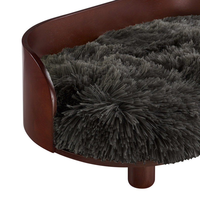 Kuai Pet Bed, Dark Brown