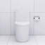 Toilette allongée une pièce - blanc