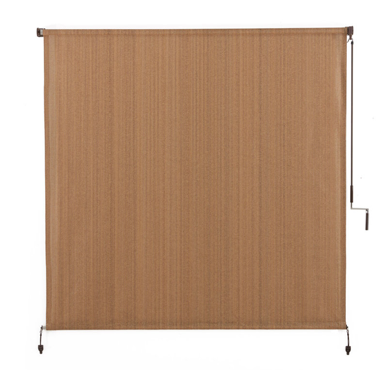 Semi Sheer Roller shade, 96''W x 96"L, Brown