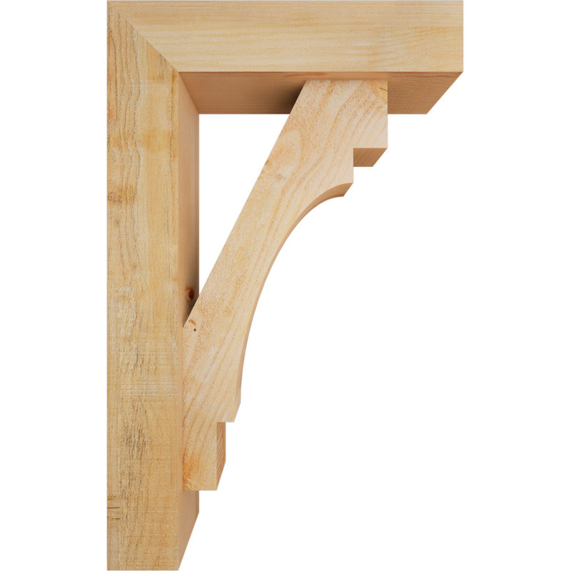 Support Merced Block avec support décalé, 32 x 20, Sapin Douglas de l 6 po (scié brut)
