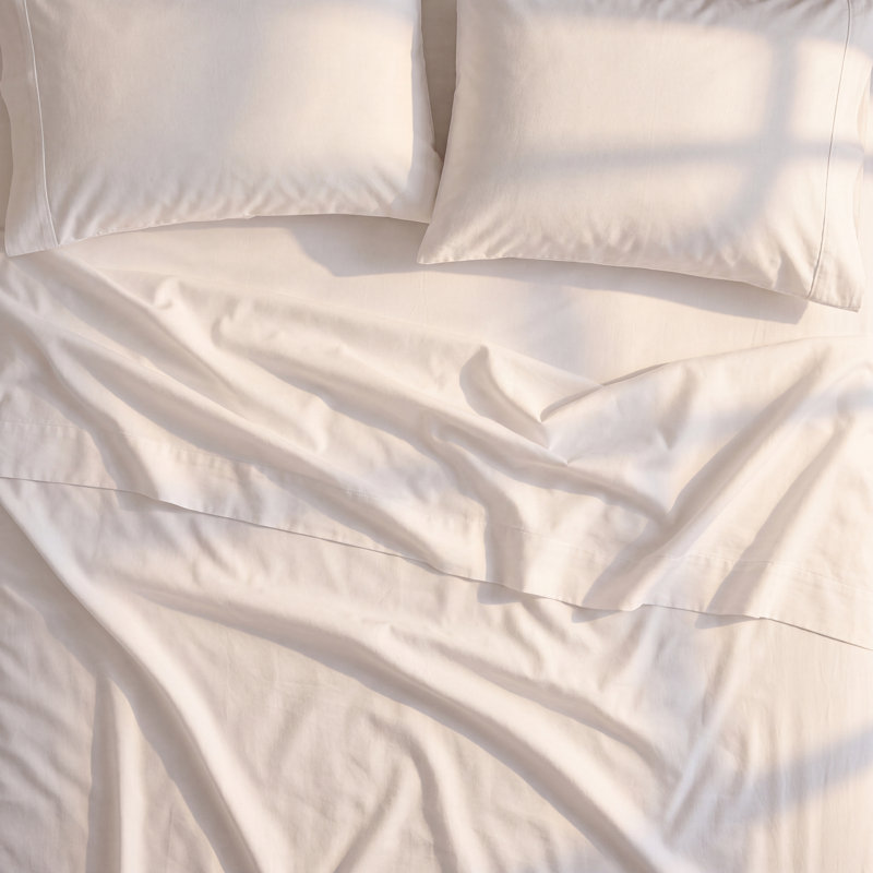100% Turkish Cotton Flannel Solid & Plaid Sheet Sets, Solid - Blush Pink, Full with 2 Pillowcases