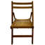 Solid Wood Folding Chair  4 Pieces  - And Appealing In Honey  4  Tone For Multiple Purposes