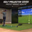 Housse pour projecteur de golf GoSports - Simulateur de fixation au sol pour projecteur DEL