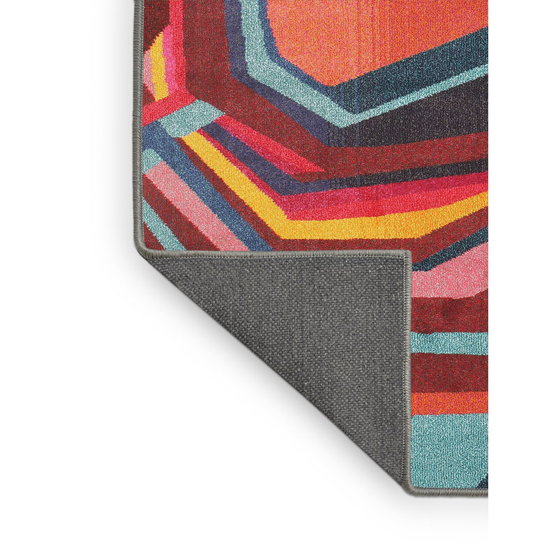 Abstract Indoor Rug, Rectangle 3' x 5'