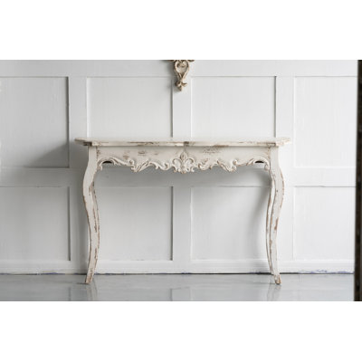Aleenah 46 Console Table,Hallway table,Hoyer table with Saber styled legs by One Allium Way