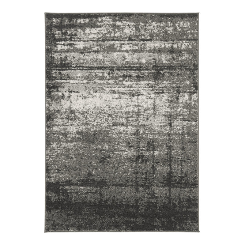 Sydney Vintage Abstract Synthetic Area Rug, Rectangle 160 x 220cm