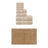 Bublitz Classy Bath Mat 100% Soft Cotton Bath Towel Set & Bath Rug-102445830-127863110