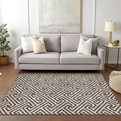 Tapis intérieur / extérieur Fairhaven avec envers antidérapant
