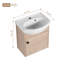 Meuble-lavabo simple avec comptoir Ballal 18