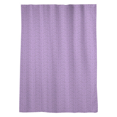 Panneau de rideau simple avec passe-tringle ikat