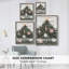 «Winter Cardinal Collection B», reproduction encadrée - bois massif-41376662