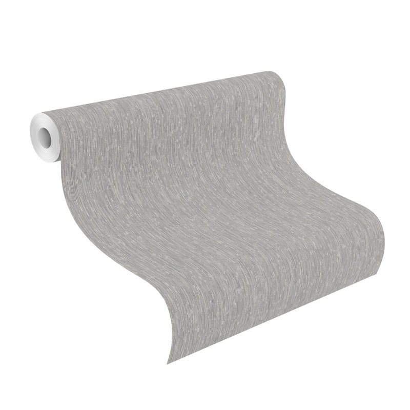 Papier peint texturé en tissu, Gris