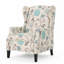 Fauteuil inclinable avec garniture cloutée