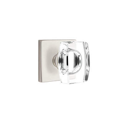 Double Dummy Windsor Crystal Knob with Square Rose