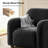 Finlo Berken 35'' Wide Lamb Wool Upholstered Teddy Armchair with Solid Wood Legs-523813423