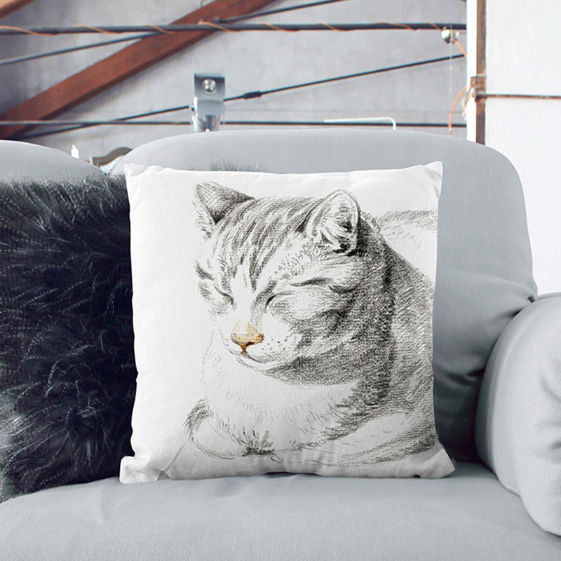 Square Cushion, 55cm H x 55cm W x 20cm D