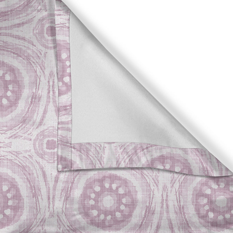 Semi Sheer Curtain Pair
