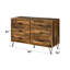 Commode à finition noyer