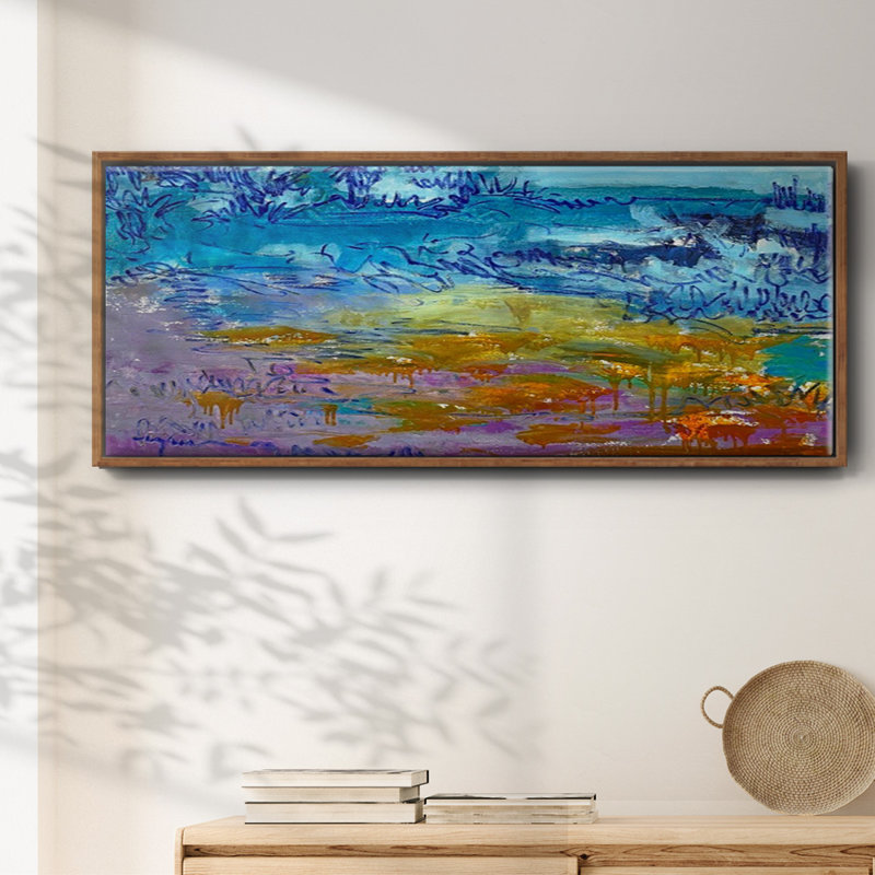Dancing Heart- Framed Canvas