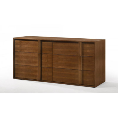 Commode double en bois massif l 6,5 po Louanne