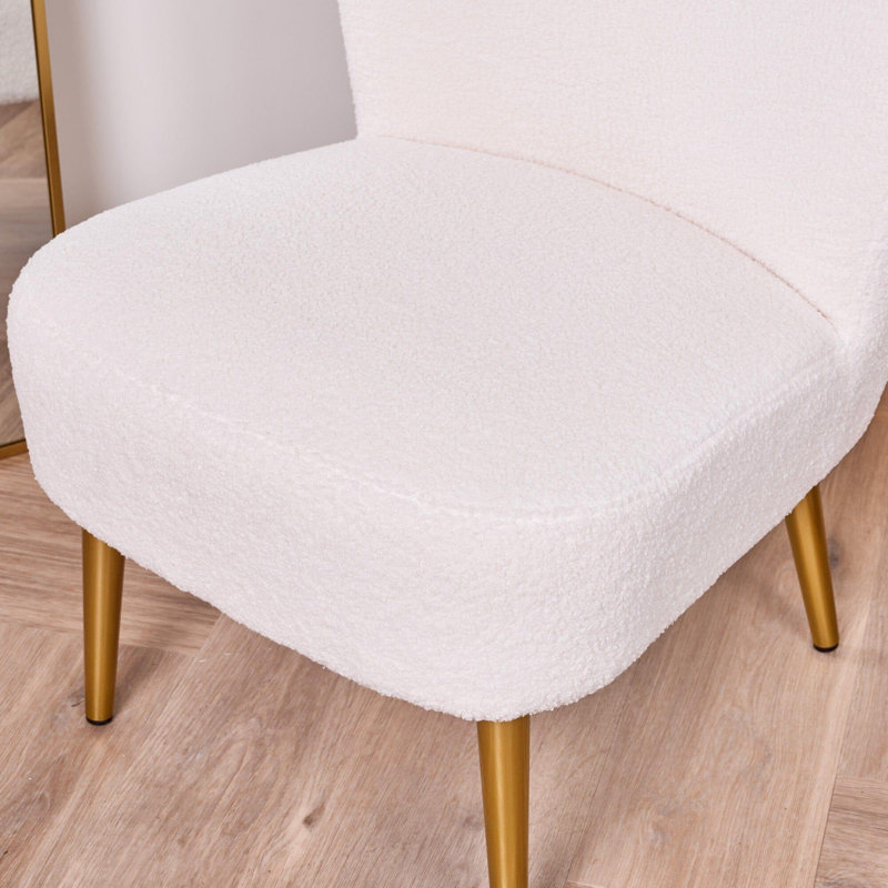 Golconda Upholstered Boucle Armless