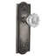 Meadows Plate with Crystal Door Knob-933113187
