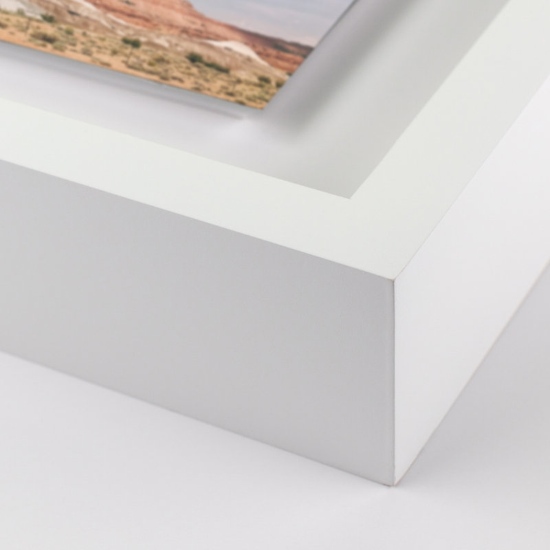 Desert Skies Print by Amy Humphries, White