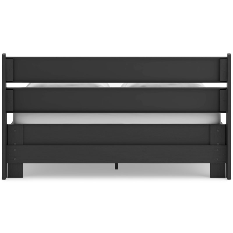Gwendylon Panel Headboard, Queen, Black