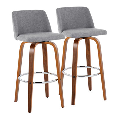 Tabouret de bar pivotant 29,5 po Toriano