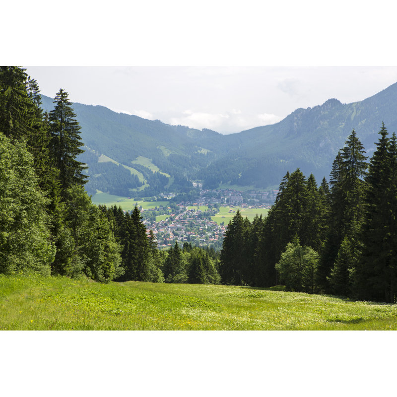 Village Oberammergau - Wrapped Canvas Print, 30cm H x 46cm W