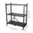 Kulseth 3-Tier Storage Cart With 4 Brake Alloy Universal Wheels