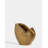 Coastal Glam Hand-Painted Waved Nautilus Decorative Vessel
