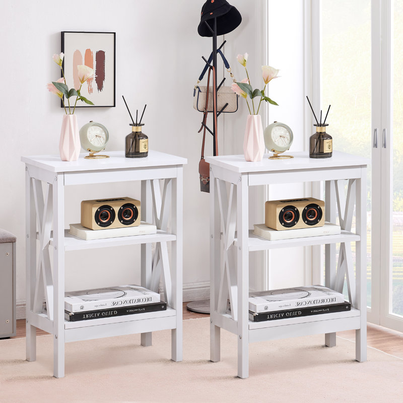 Alsa Metal Piece Bedroom Set, Full, White