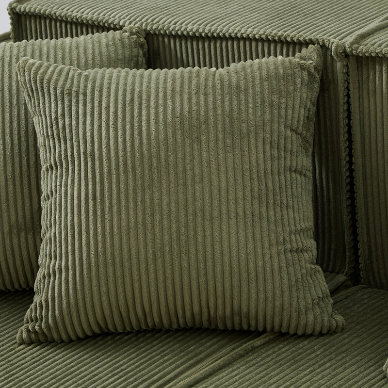 Canapé modulaire en forme de U Modern, Vert