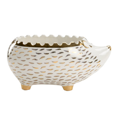Hedgehog Ceramic Planter