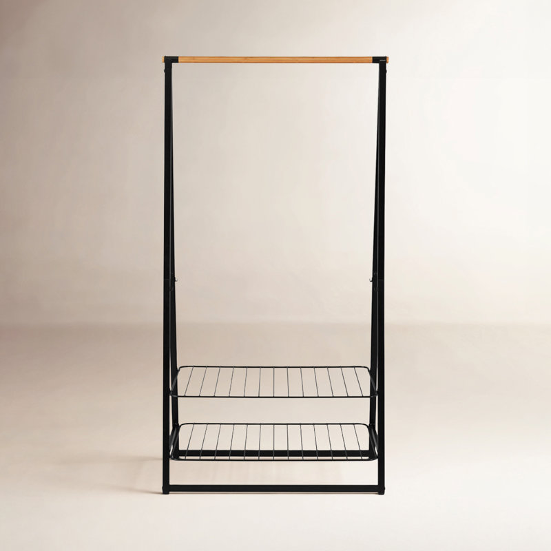 Grand portemanteau pour vêtements Brabantia Linn, Noir
