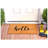 Hello Script Non-Slip Indoor Outdoor Door Mat-92409185-92409183