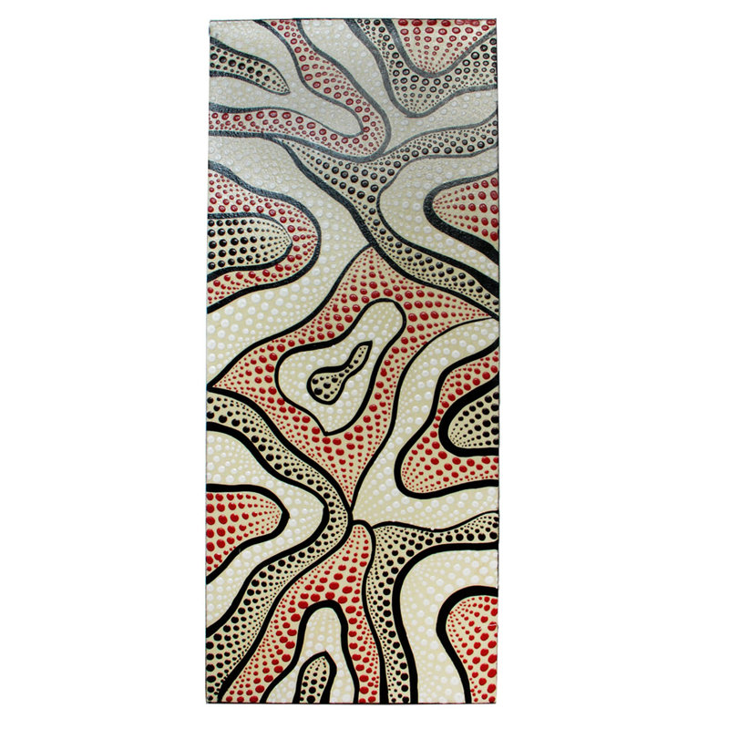 Handmade Abstract Wall Decor on Canvas