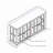 Bookcase, LED Display Cabinet With Adjustable Shelves And Glass Doors-1673965361