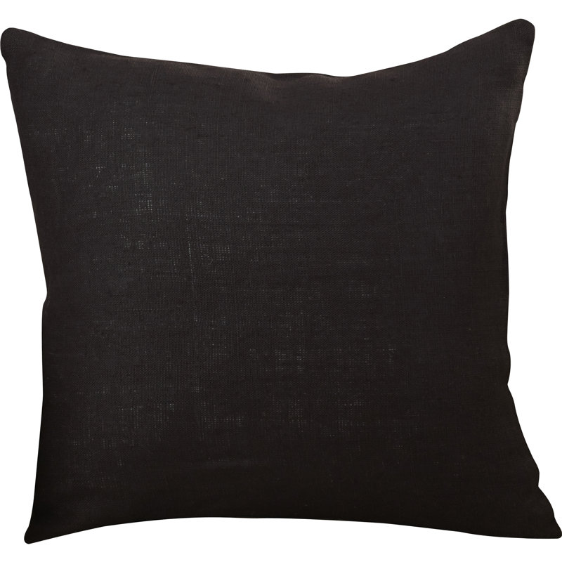 Alona Geometric 100% Linen Throw Pillow, 18" H x 18" W x 4" D