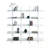 5 Tier Huizenga with Metal Frame-1540609642