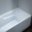 Baignoire de trempage en alcôve en acrylique avec drain et trop-plein 60 po x 30 po Flint, disponible en 5 finitions-49416750-90182514